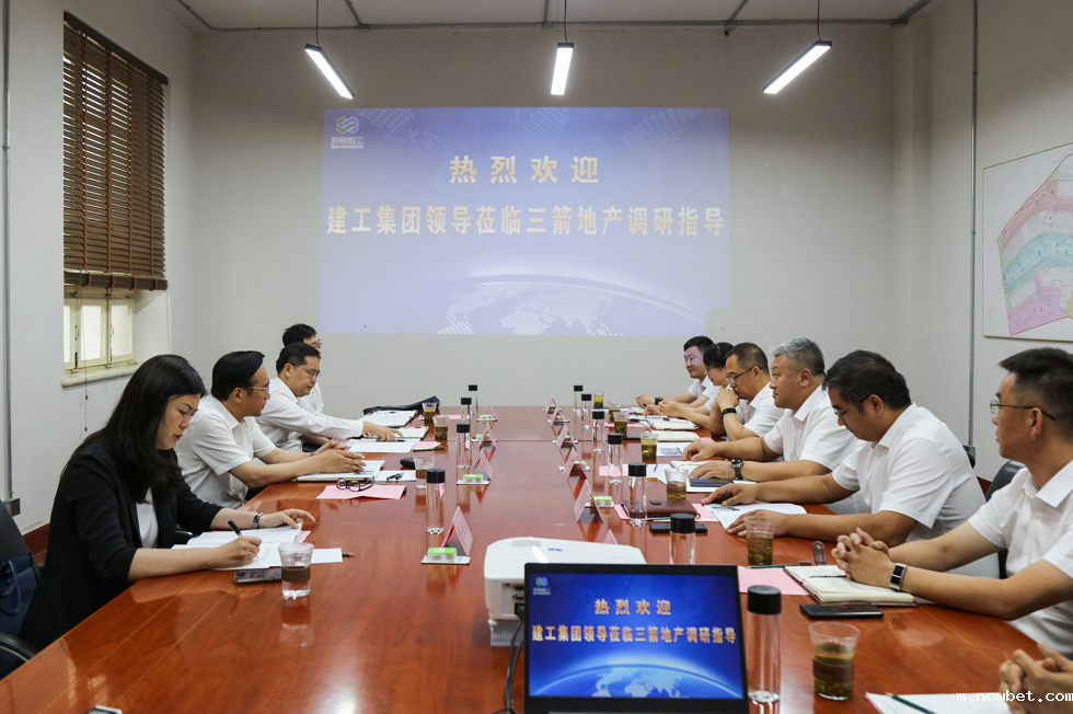 济南建工集团领导到点点taptap国际调研房地产板块工作